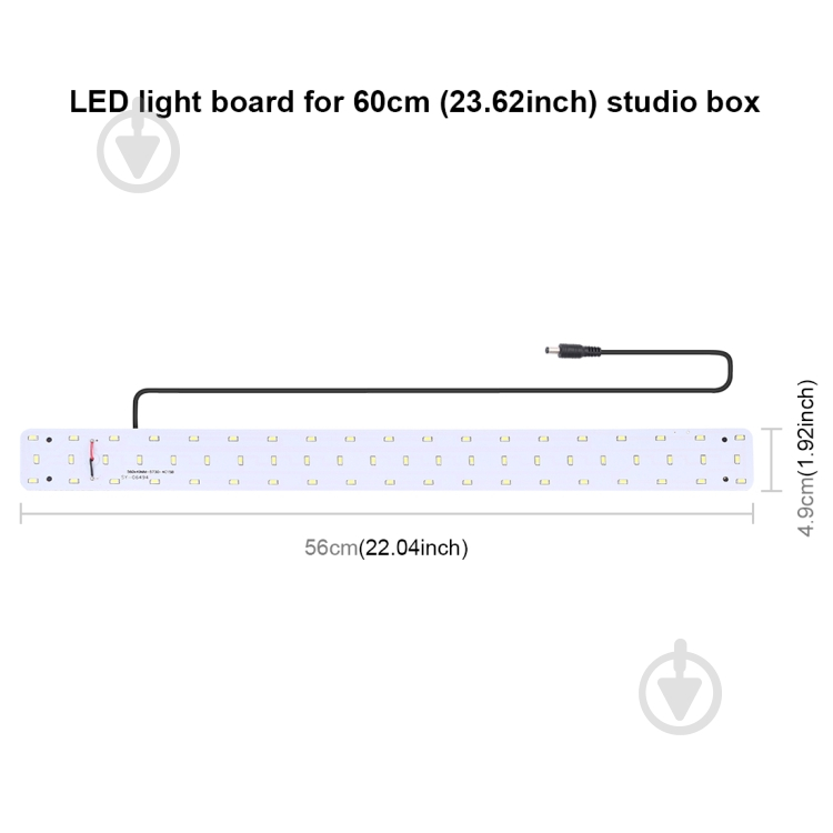 LED-панель Puluz 30W 1690LM для фотобоксів 60 см - фото 3