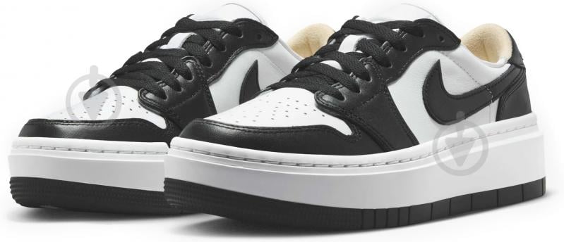 Кроссовки женские демисезонные Jordan AIR 1 ELEVATE LOW DH7004-109 р.37,5 белые с черным - фото 3