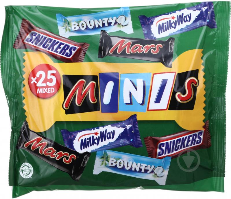 Конфеты Mars Mars Mixed Minis Bag 500 г - фото 1 Конфеты Mars Mars Mixed Minis Bag 500 г - фото 1
