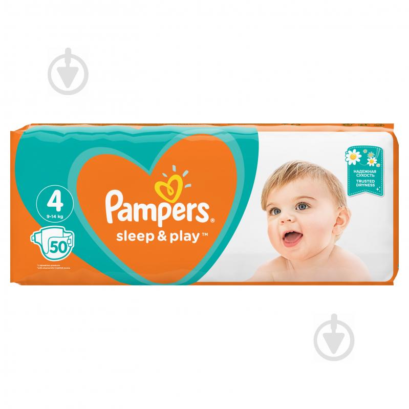 Підгузки Pampers Sleep&Play 4 9-14 кг 50 шт. - фото 3