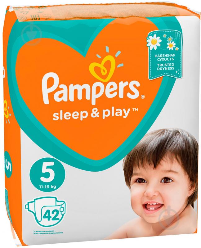 Підгузки Pampers Sleep&Play 5 11-16 кг 42 шт. - фото 4