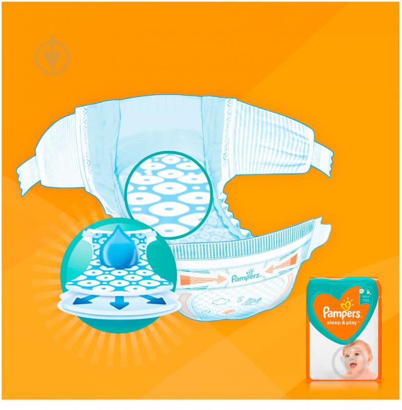 Подгузники Pampers Sleep&Play 5 11-16 кг 42 шт. - фото 8