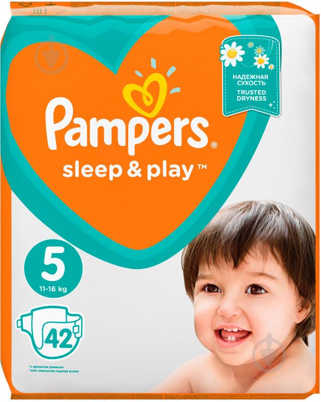 Подгузники Pampers Sleep&Play 5 11-16 кг 42 шт. - фото 3