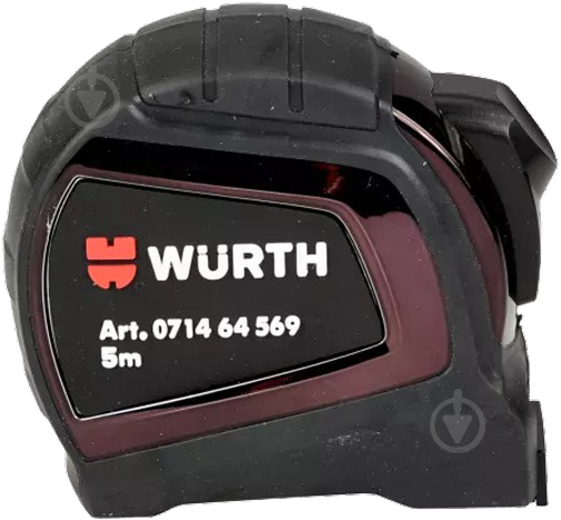 Рулетка WURTH кишенькова з манітом W25MM-L5M 071464569 5  м x 25  мм - фото 1