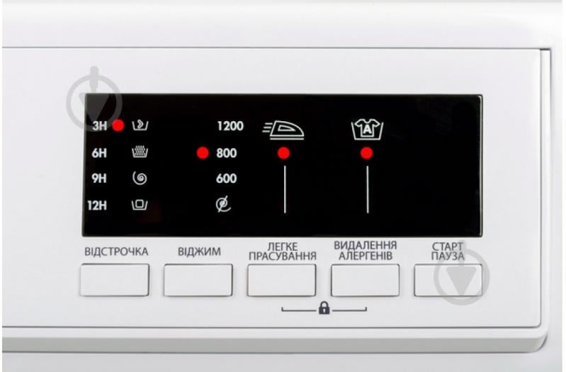 Стиральная машина Sharp ES-HFA7123W2UA - фото 5 Стиральная машина Sharp ES-HFA7123W2UA - фото 5