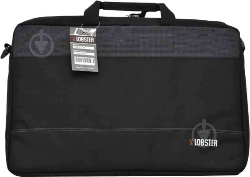 Сумка Lobster 15.6" black/grey (LBS15T2BP) - фото 1