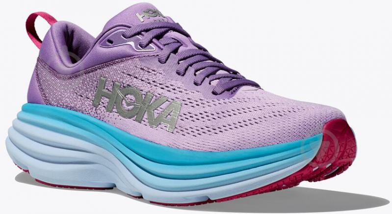 Кросівки жіночі Hoka W BONDI 8 1127952 р.41,5 фіолетові - фото 7