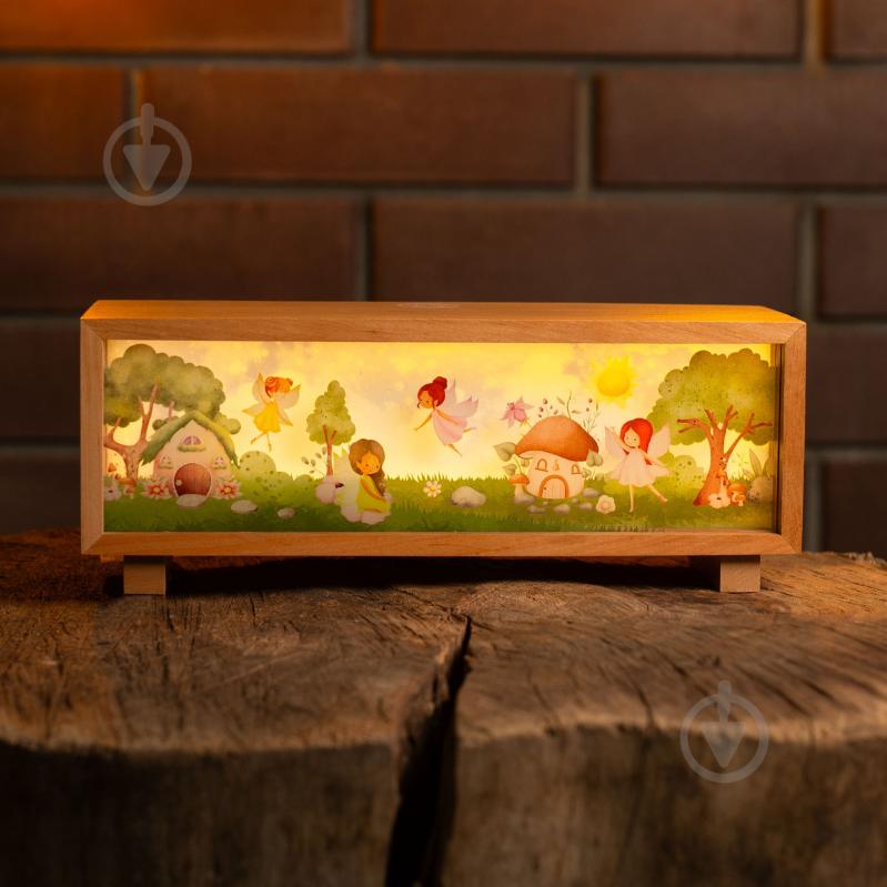 Декор-панорама Мануфактура Сірого Кота Казкові феї лаковане дерево - фото 1 Декор-панорама Мануфактура Сірого Кота Казкові феї лаковане дерево - фото 1