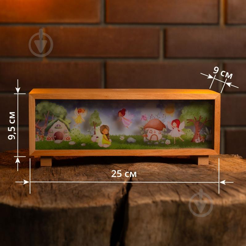 Декор-панорама Мануфактура Сірого Кота Казкові феї лаковане дерево - фото 2 Декор-панорама Мануфактура Сірого Кота Казкові феї лаковане дерево - фото 2