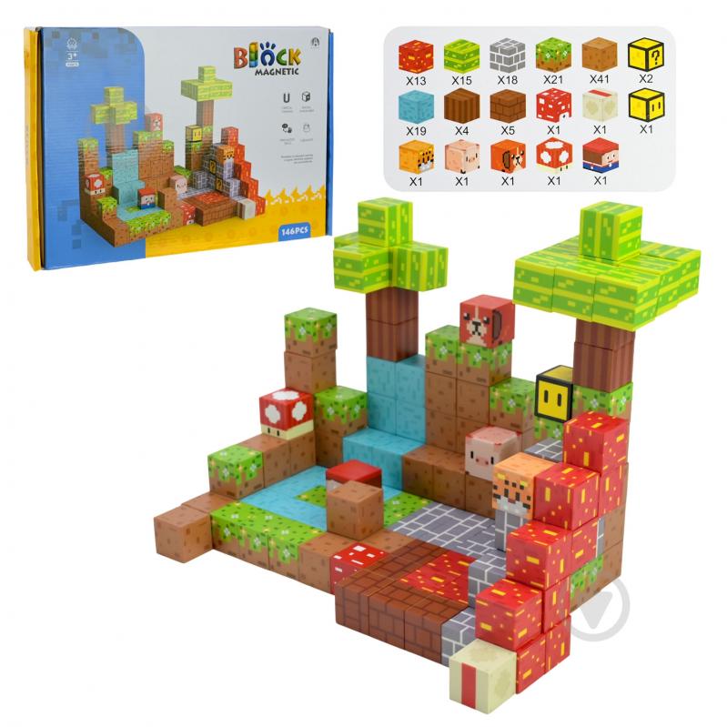 Конструктор магнитный Shantou CH1380 - фото 1