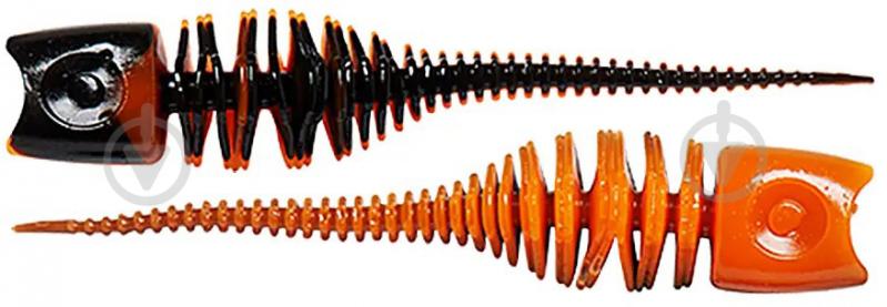 Силікон DAM 10 шт. Garlic Trout Lure uv orange/black - фото 1