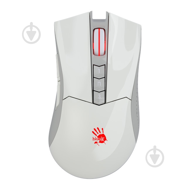 Игровая мышь BLOODY 5000 CPI white (R90 Plus (Greyish White)) - фото 1 Игровая мышь BLOODY 5000 CPI white (R90 Plus (Greyish White)) - фото 1