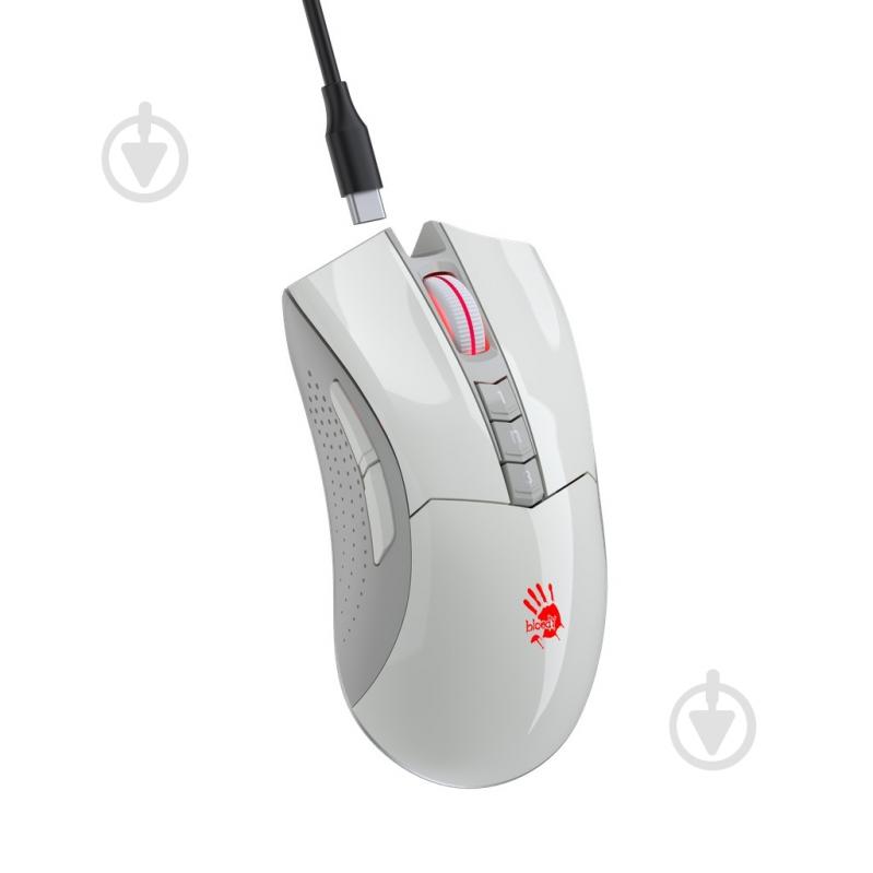 Игровая мышь BLOODY 5000 CPI white (R90 Plus (Greyish White)) - фото 3 Игровая мышь BLOODY 5000 CPI white (R90 Plus (Greyish White)) - фото 3