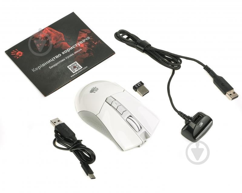 Игровая мышь BLOODY 5000 CPI white (R90 Plus (Greyish White)) - фото 7 Игровая мышь BLOODY 5000 CPI white (R90 Plus (Greyish White)) - фото 7