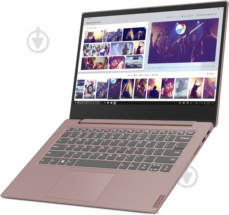 Ноутбук Lenovo IdeaPad S340 14" (81N700VVRA) pink - фото 3