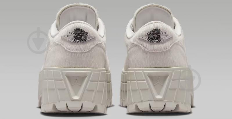 Кроссовки женские демисезонные Jordan W AIR 1 BROOKLYN LOW IB7210-001 р.38,5 светло-серые - фото 4