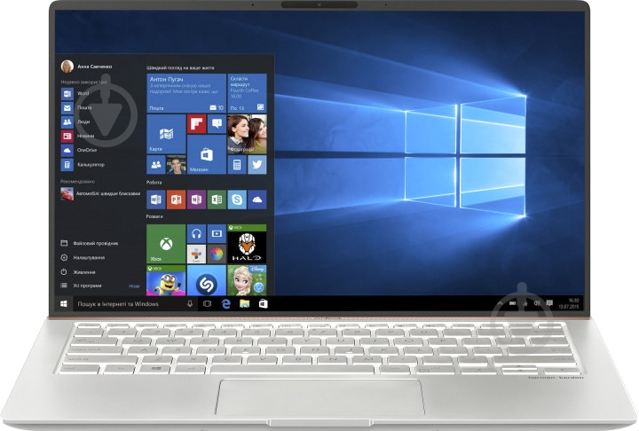 Ноутбук Asus UX433FA-A5421T 14" (90NB0JR4-M12510) silver - фото 1 Ноутбук Asus UX433FA-A5421T 14" (90NB0JR4-M12510) silver - фото 1