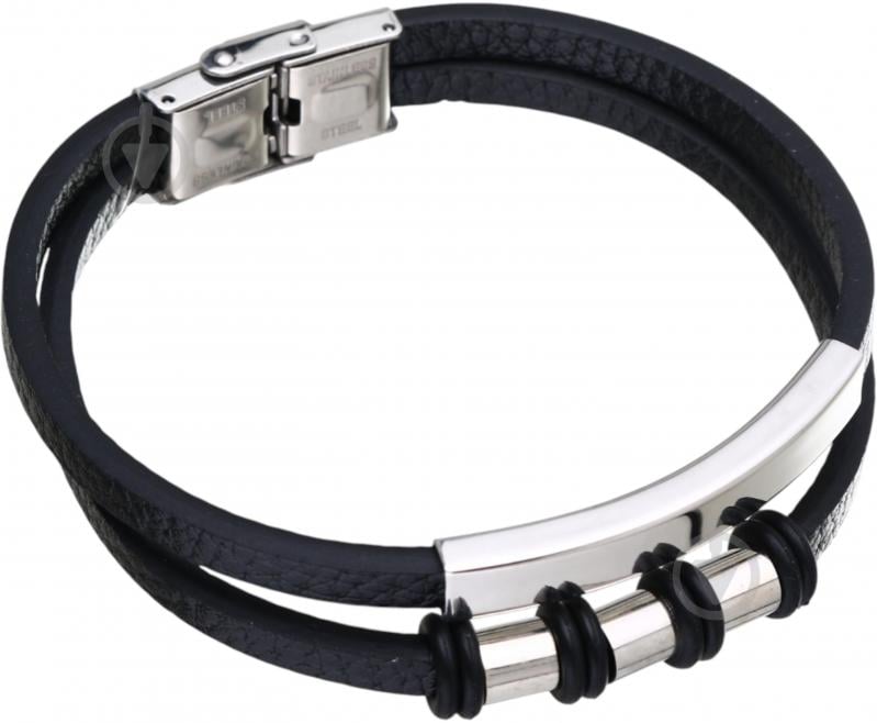 Браслет Sensio Lyra метал чорний - фото 1