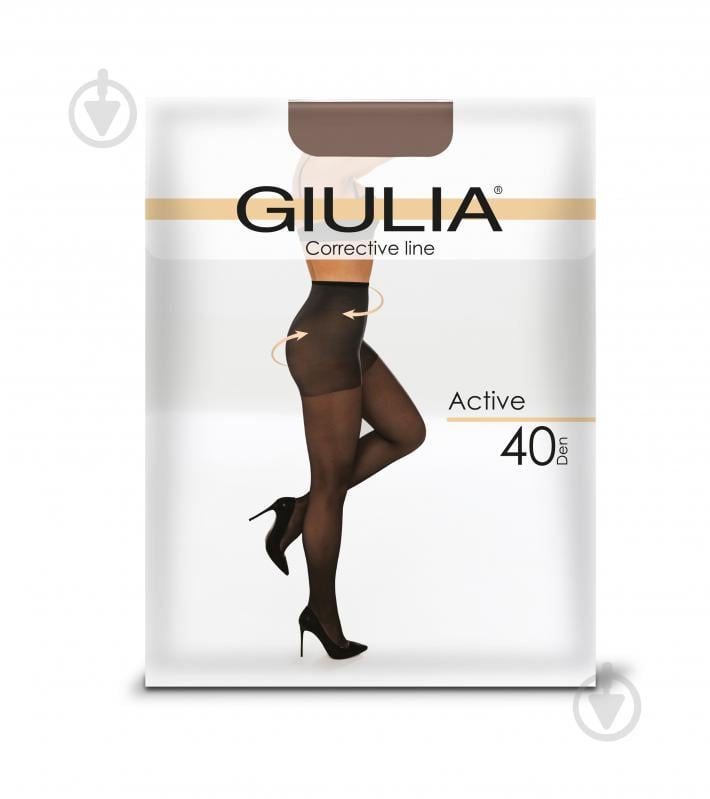 Колготки жіночі Giulia ACTIVE 40 р. 5 fumo - фото 1