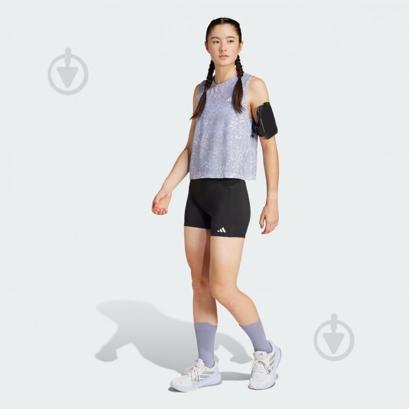 Майка Adidas OTR E AOP T W JD7763 р.XL фіолетовий - фото 7