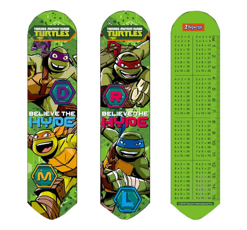 Закладка 1 вересня 2D TMNT 706936 - фото 1 Закладка 1 вересня 2D TMNT 706936 - фото 1