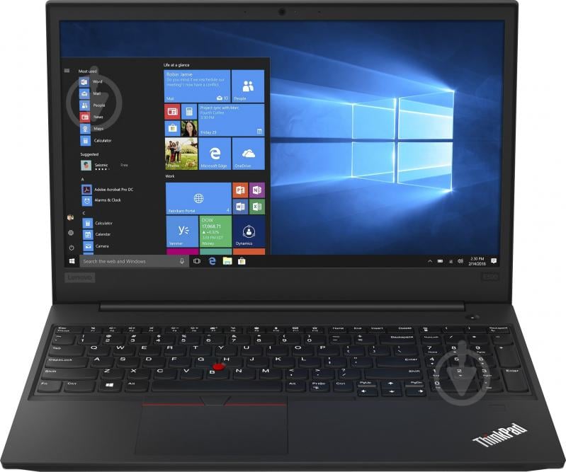 Ноутбук Lenovo ThinkPad E590 15,6" (20NB0058RT) black - фото 1