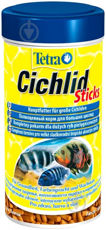 Корм Tetra Cichlid Sticks 250 мл (рыба и побочные рыбные продукты) - фото 1