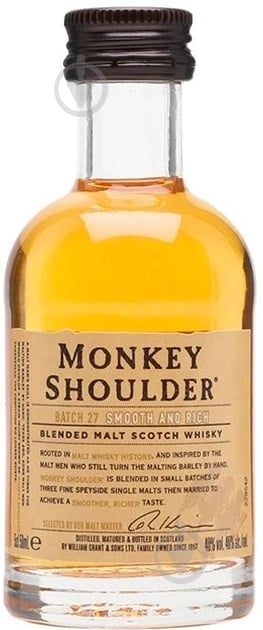 Віскі Monkey Shoulder 0,05 л - фото 1