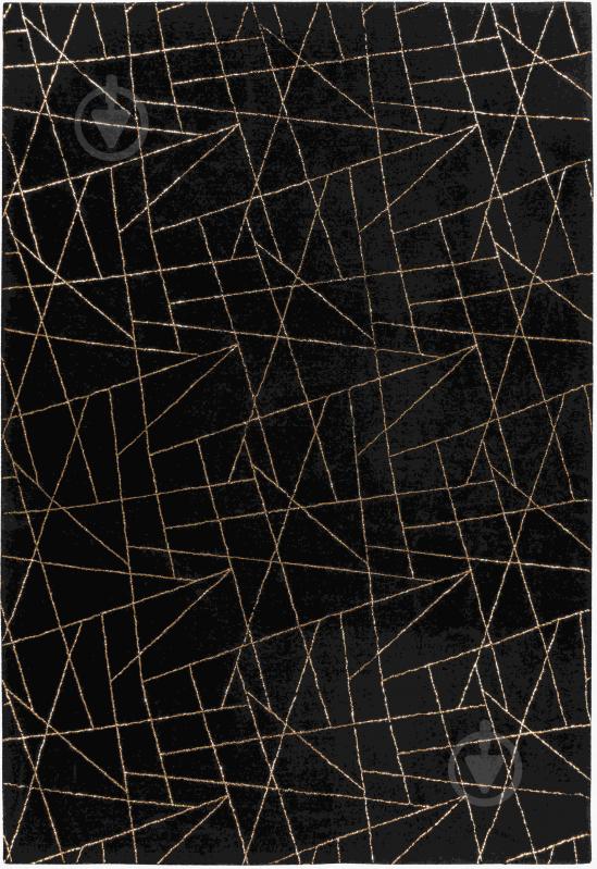 Ковер Kayoom Bijou 125 Black/Gold 160х230 - фото 1