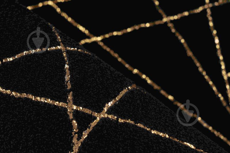 Ковер Kayoom Bijou 125 Black/Gold 160х230 - фото 3