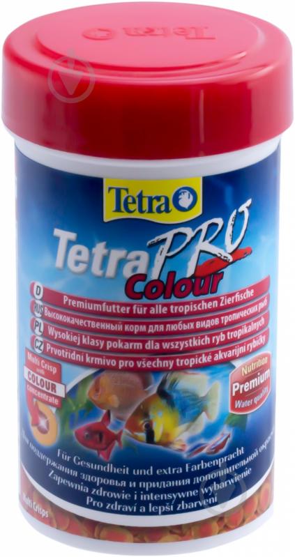 Корм Tetra PRO Color 100 мл (риба і побічні рибні продукти) - фото 1