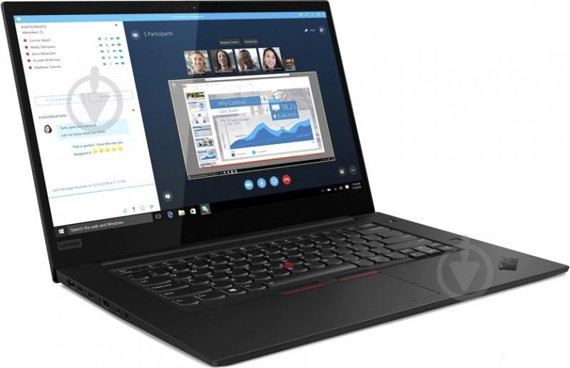 Ноутбук Lenovo ThinkPad X1 Extre 2 15,6" (20QV0010RT) black - фото 3