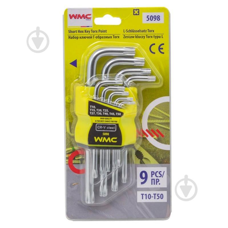 Набір ключів Torx WMC TOOLS WT-5098 - фото 1