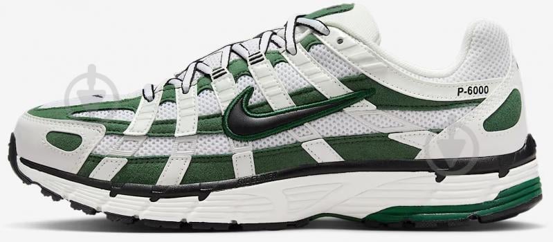Кросівки жіночі Nike P-6000 HF5388-100 р.39 білі із зеленим - фото 1 Кросівки жіночі Nike P-6000 HF5388-100 р.39 білі із зеленим - фото 1