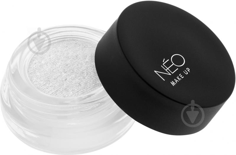 Крем-глиттер для век NEO Make up Pro Cream Glitter 13 Sparkly white 3,5 г - фото 1