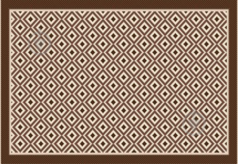 Ковер Karat Carpet Naturalle 989/91 0,5х0,8 м - фото 1