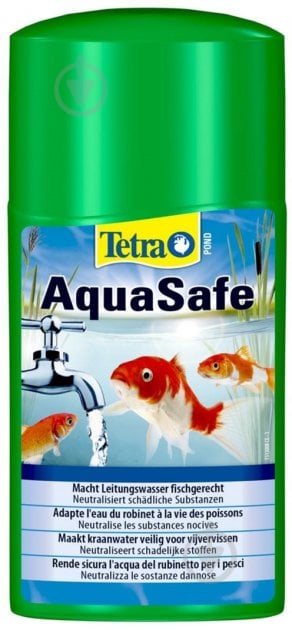 Засіб Tetra Pond Aqua Safe для підготовки води для ставка 500 мл - фото 1