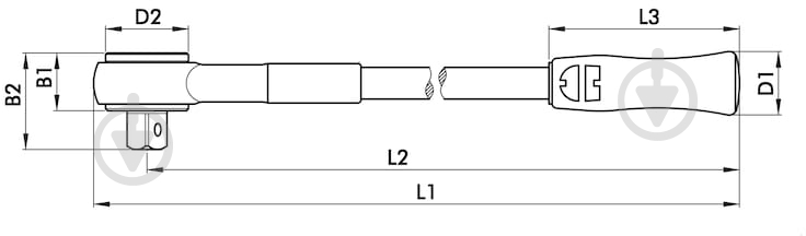Тріскачка WURTH 3/4" 071514101 - фото 2 Тріскачка WURTH 3/4" 071514101 - фото 2