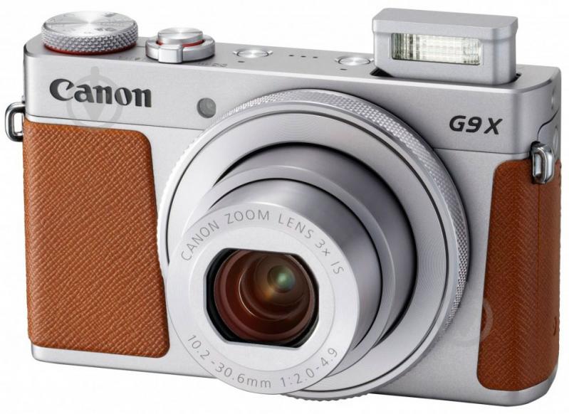 Фотоапарат Canon Powershot G9 X Mark II silver - фото 2