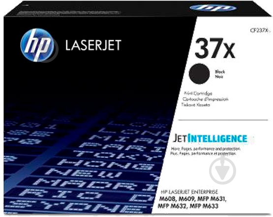 Картридж HP LJ 37X (CF237X) black - фото 2 Картридж HP LJ 37X (CF237X) black - фото 2