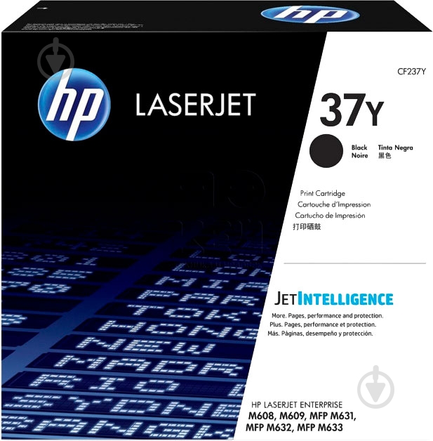 Картридж HP LJ 37Y (CF237Y) black - фото 2