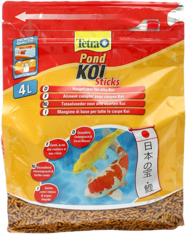 Корм Tetra Pond Koi Sticks 4 л (білок, риба і побічні рибні продукти) - фото 2