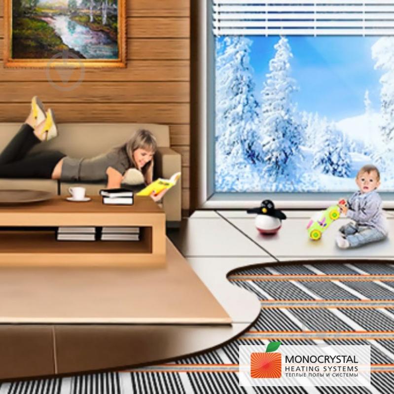 Комплект для теплого пола Monocrystal 4 кв.м 800 Вт под все покрытия ЭНП-14К - фото 9