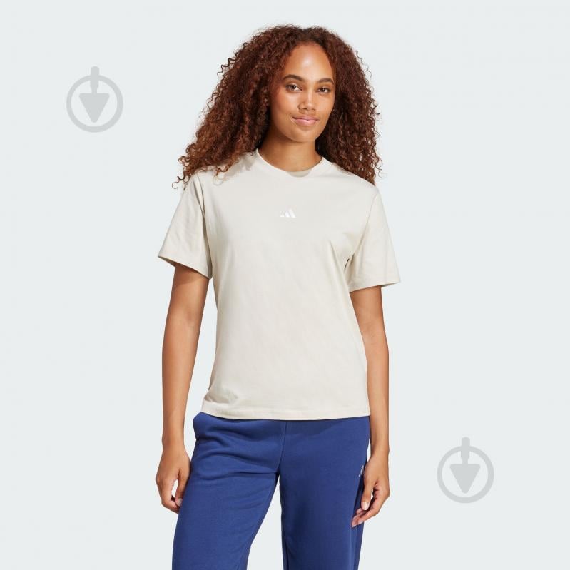 Футболка Adidas W SL SJ T JI6079 р.XS серый - фото 1