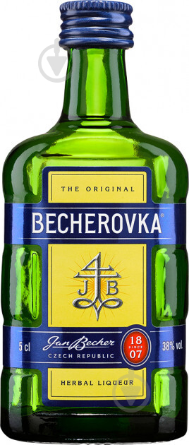 Настоянка лікерна Becherovka 0.05л - фото 1