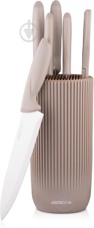 Набор ножей в колоде Ardesto Gemini 7 предметов AR2107KH - фото 1 Набор ножей в колоде Ardesto Gemini 7 предметов AR2107KH - фото 1