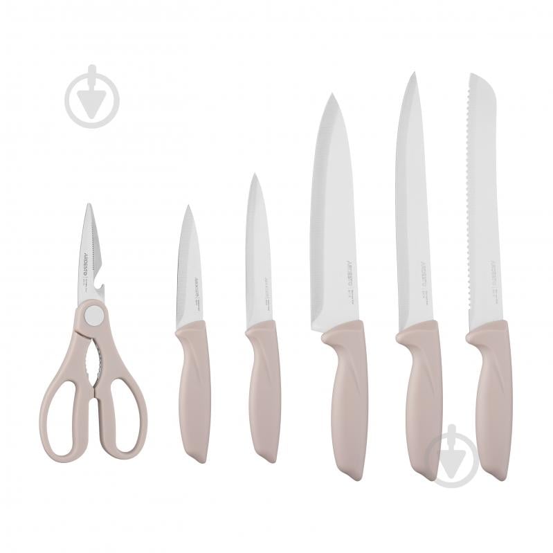 Набор ножей в колоде Ardesto Gemini 7 предметов AR2107KH - фото 2 Набор ножей в колоде Ardesto Gemini 7 предметов AR2107KH - фото 2