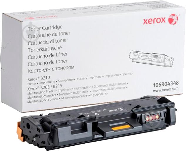 Тонер-картридж Xerox Xerox B205/B210/B215 (106R04348) черный - фото 1