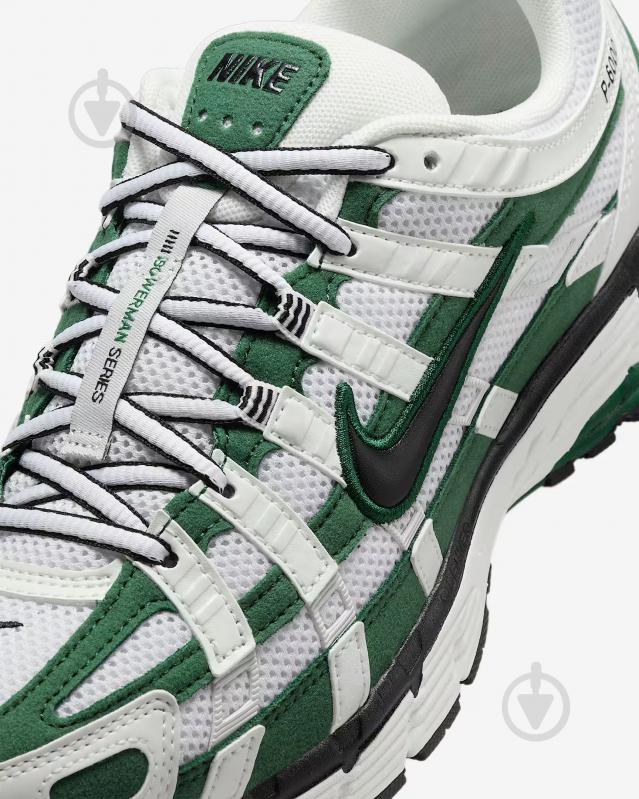 Кросівки жіночі Nike P-6000 HF5388-100 р.40 білі із зеленим - фото 7 Кросівки жіночі Nike P-6000 HF5388-100 р.40 білі із зеленим - фото 7