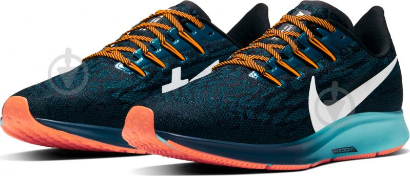 Кроссовки мужские Nike AIRZOOM PEGASUS 36 CD4573-001 р.46 черные - фото 1